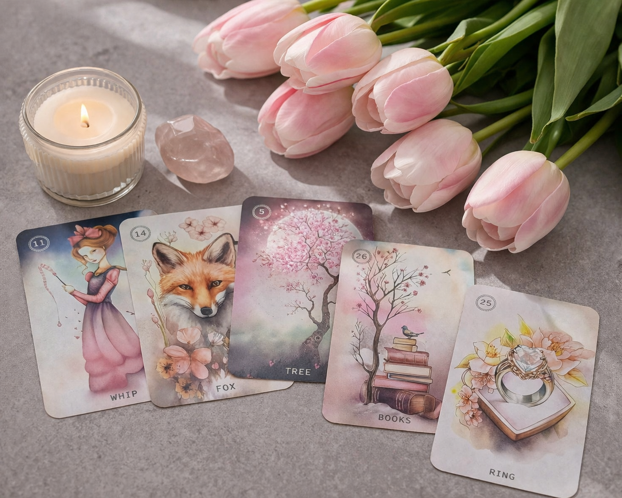 Karty průvodce dnem